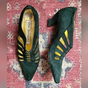 Vintage 1980s Italian Leather Heels